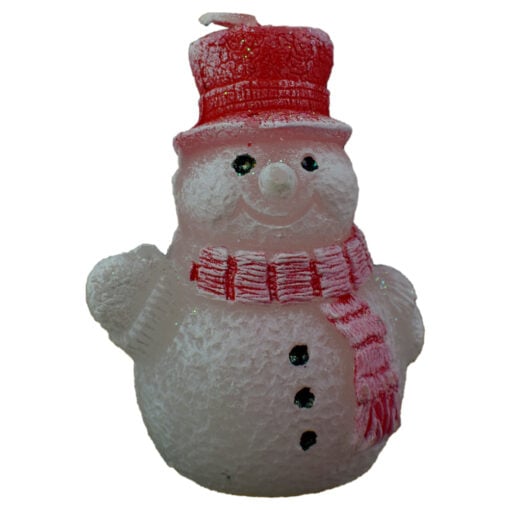 Lumanare figurina pentru Craciun 8 CM - Ren/Om de zapada/Mos Craciun/Brad