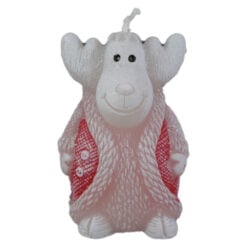 Lumanare figurina pentru Craciun 8 CM - Ren/Om de zapada/Mos Craciun/Brad