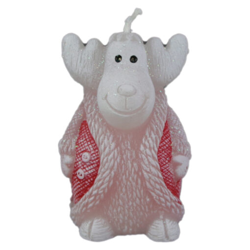Lumanare figurina pentru Craciun 8 CM - Ren/Om de zapada/Mos Craciun/Brad
