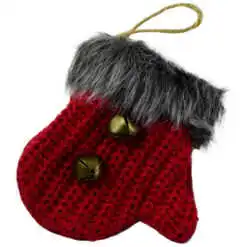 Decoratiune de agatat pentru Craciun - Manusa tricotata - 2 modele