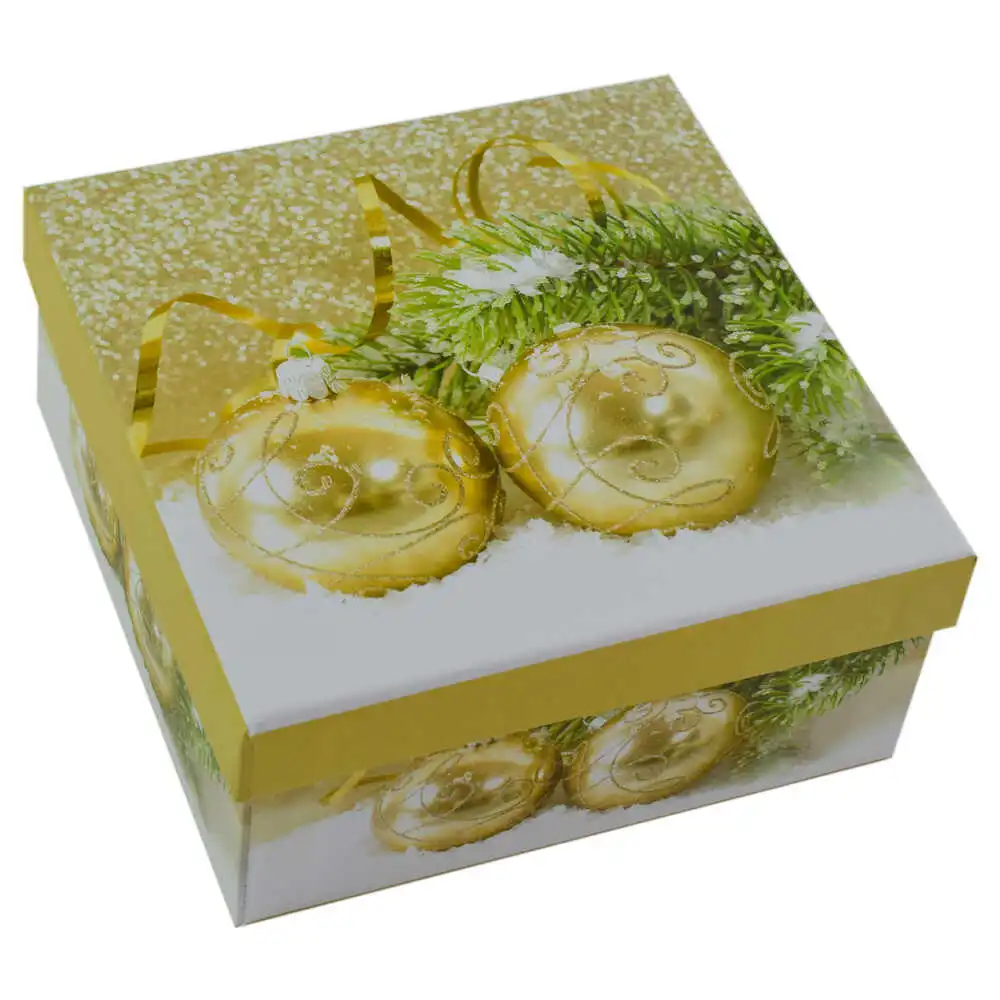 Set 3 cutii patrate pentru cadouri - Design Craciun - Diverse modele (Model 2) Set 3 cutii patrate pentru cadouri - Design Craciun - Diverse modele (Model 2)