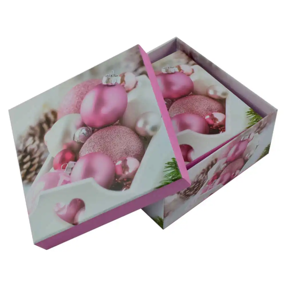 Set 3 cutii patrate pentru cadouri - Design Craciun - Diverse modele (Model 2) Set 3 cutii patrate pentru cadouri - Design Craciun - Diverse modele (Model 2)