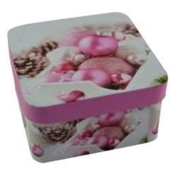 Set 3 cutii patrate pentru cadouri - Design Craciun - Diverse modele (Model 1)