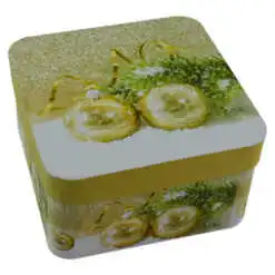 Set 3 cutii patrate pentru cadouri - Design Craciun - Diverse modele (Model 1)