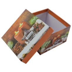 Cutie patrata pentru cadouri - Design Craciun - Diverse modele