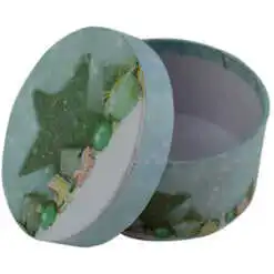 Cutie rotunda pentru cadouri - Design Craciun - Diverse modele