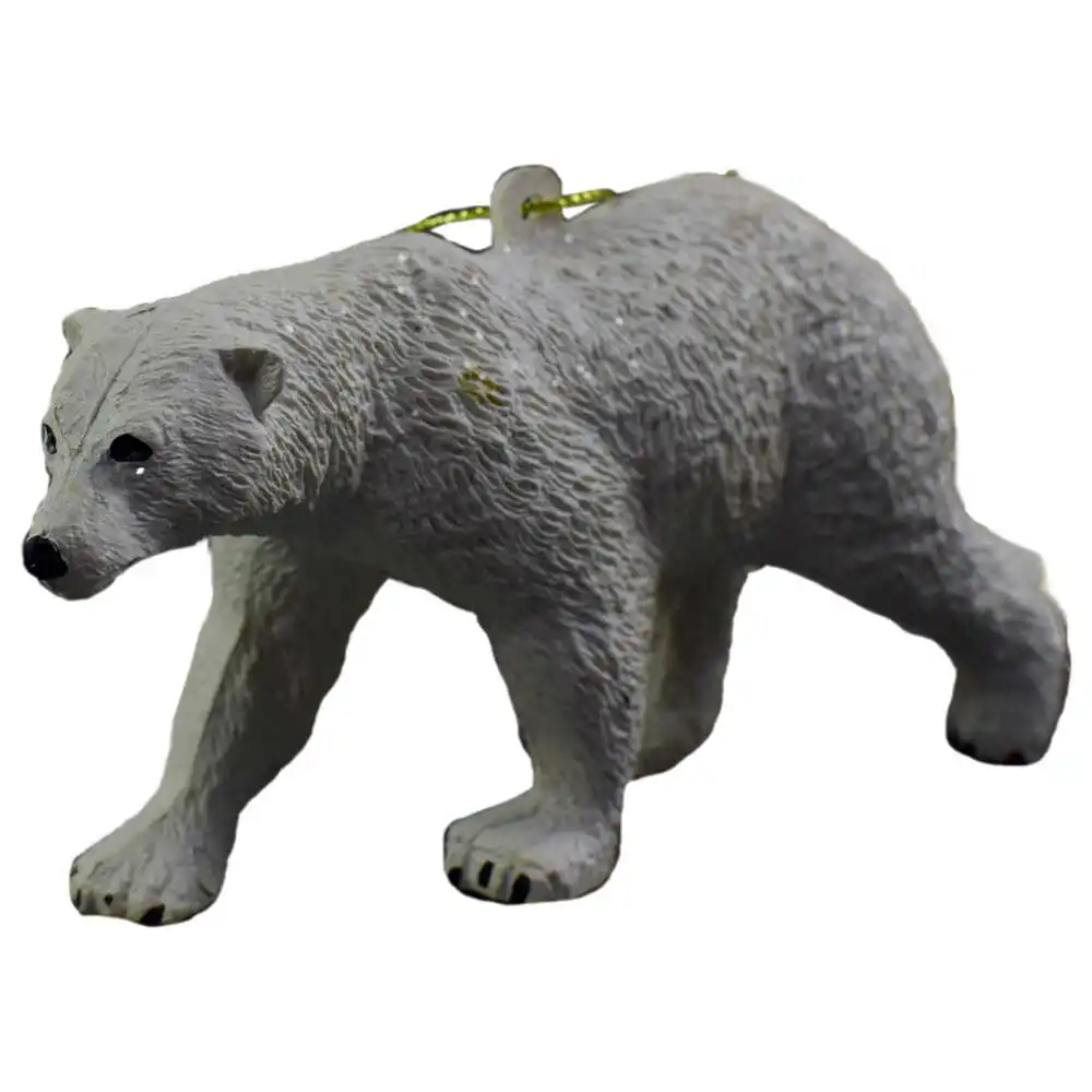 Decor Urs polar din plastic 10 CM