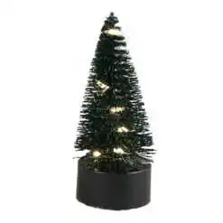 Brad din sarma decorat cu leduri 4x10 CM
