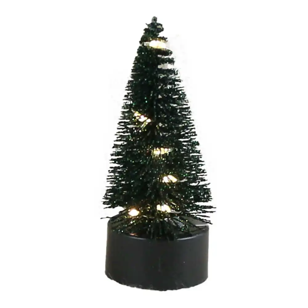 Brad din sarma decorat cu leduri 4x10 CM