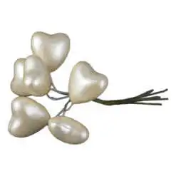 Pick inimi aurii pentru decor 12 CM