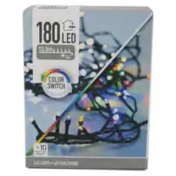 Instalatie Craciun cu 180 de leduri Multicolor