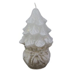 Lumanare in forma de brad de Craciun 14 CM