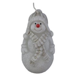 Lumanare de Craciun Om de zapada 14 CM - Xmas Snowman