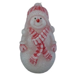 Lumanare de Craciun Om de zapada 14 CM - Xmas Snowman