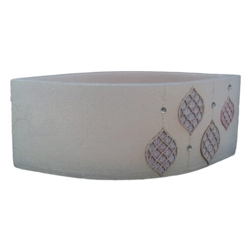 Lumanare de Craciun tip lampion Marocco 27x10 CM