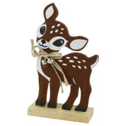 Ornament Craciun Caprioara din pasla 20 CM