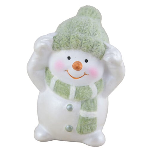 Figurina Om de zapada din ceramica 9 CM