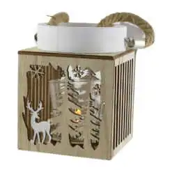 Candela din lemn 12x16 CM