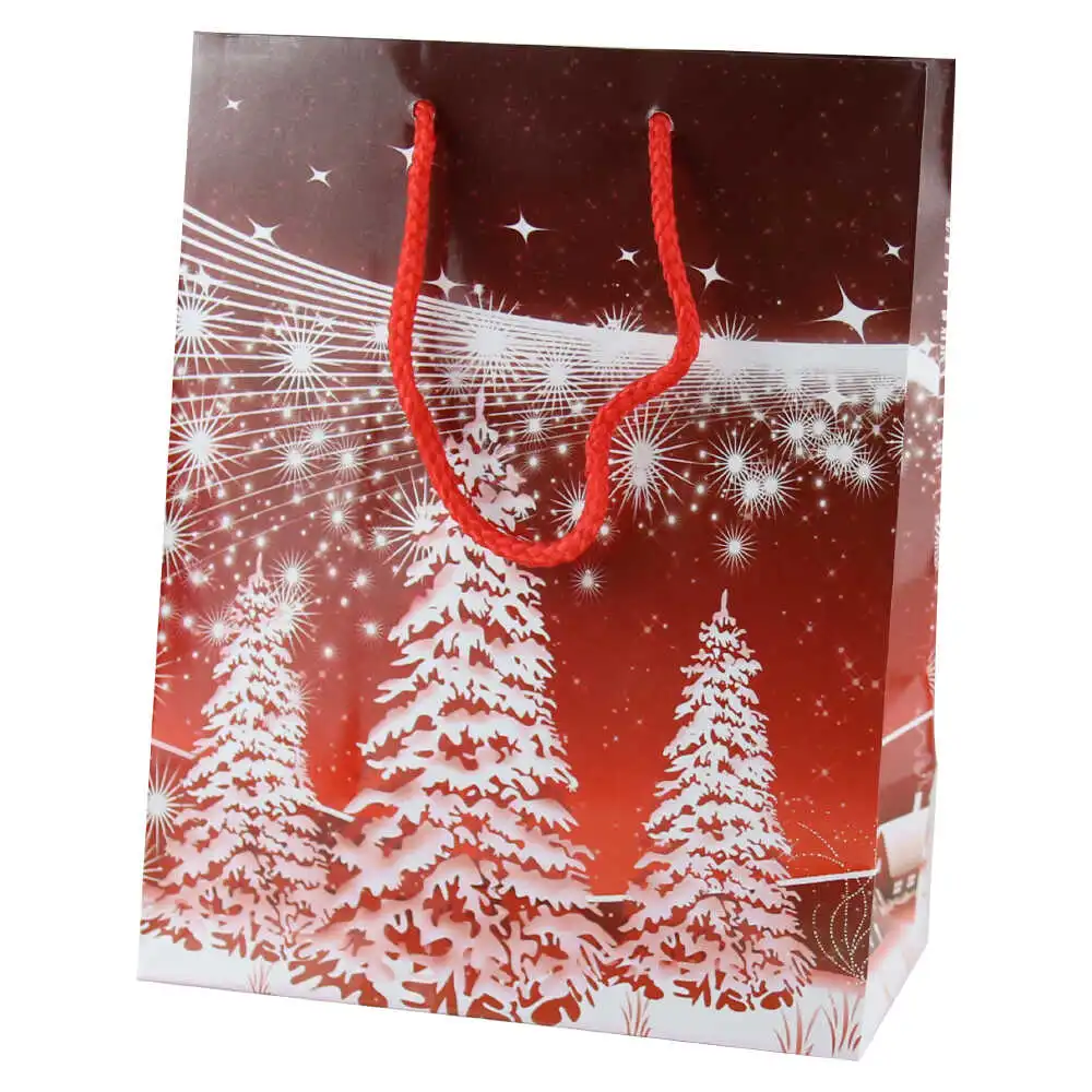 Punga cadou Craciun 18x23 CM - Brazi inzapeziti Punga cadou Craciun 18x23 CM - Brazi inzapeziti