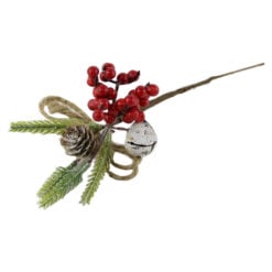 Pick creanga cu bobite si clopotel 23 CM