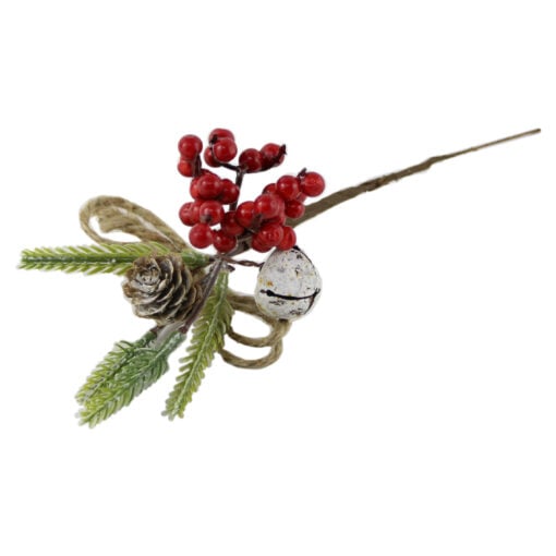 Pick creanga cu bobite si clopotel 23 CM