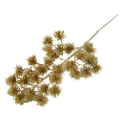 Pick creanga decorativa cu bobite aurii 30 CM