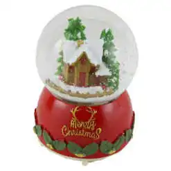 Glob de zapada cu muzica Casuta Mosului 15 CM