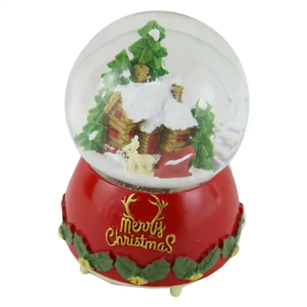 Glob de zapada cu muzica Casuta Mosului 15 CM