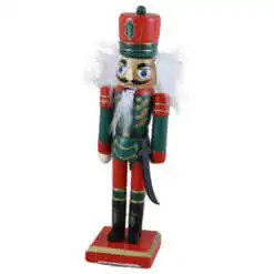 Figurina Craciun Spargator de nuci din lemn 15 CM