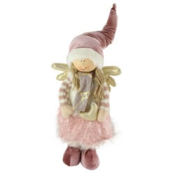 Figurina Craciun Ingeras din textil 50 CM