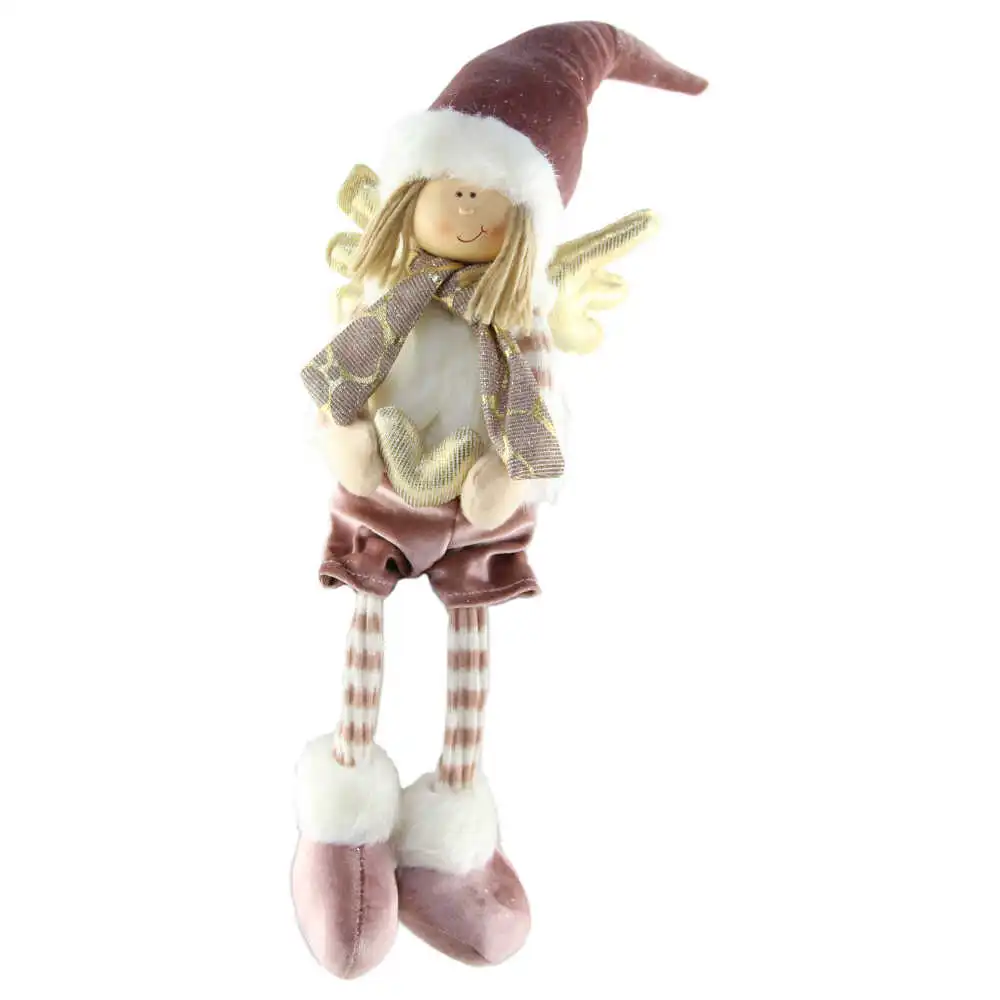 Figurina Craciun Ingeras din textil 60 CM