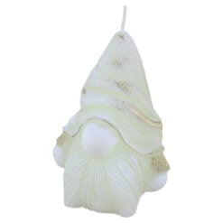 Lumanare de Craciun Spiridus auriu 13 CM
