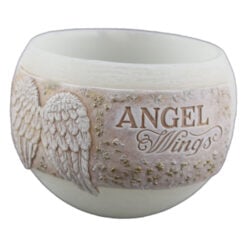 Lumanare de Craciun tip lampion  12?9 CM - Angel Wings