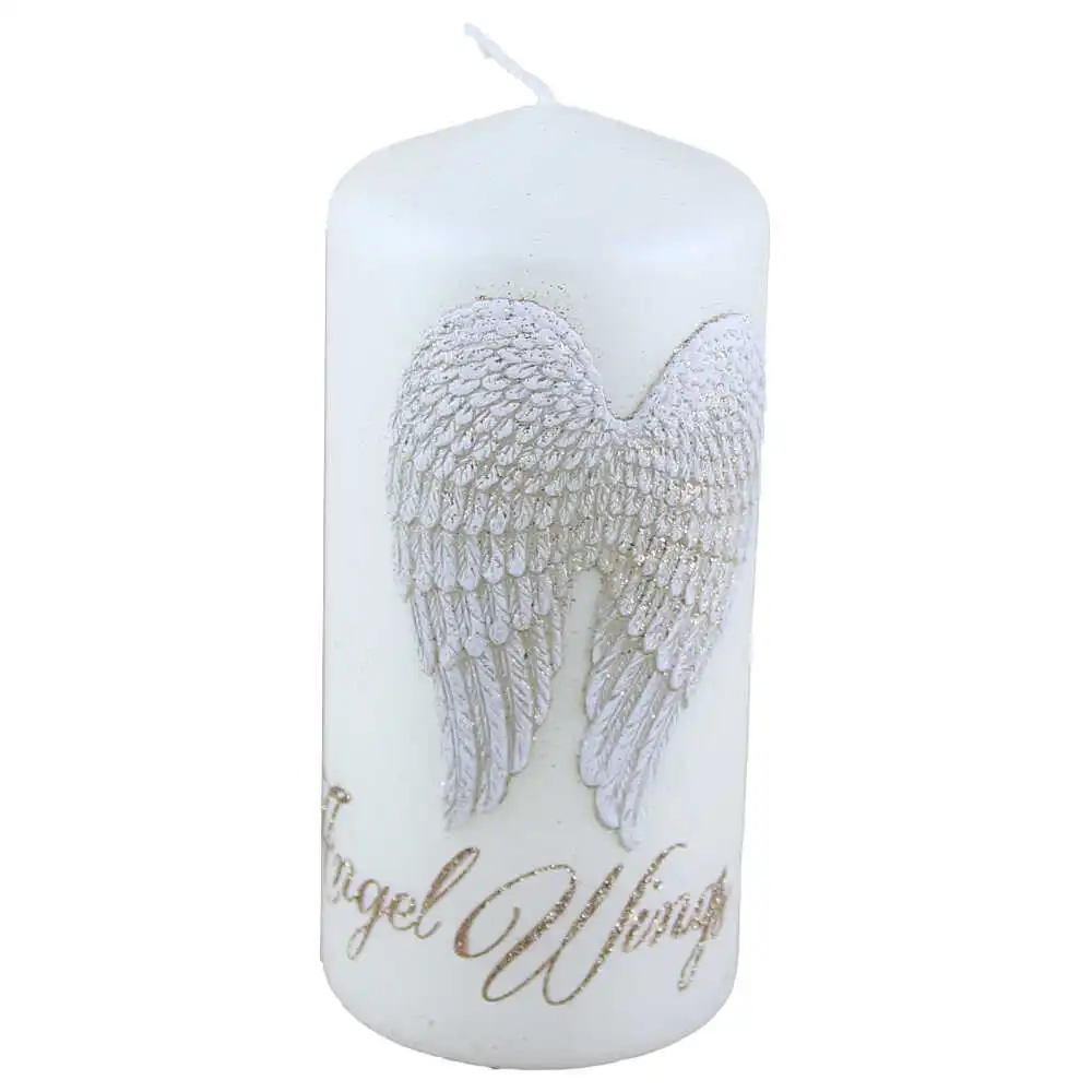 Lumanare de Craciun Angel Wings 6x13 CM Lumanare de Craciun Angel Wings 6x13 CM
