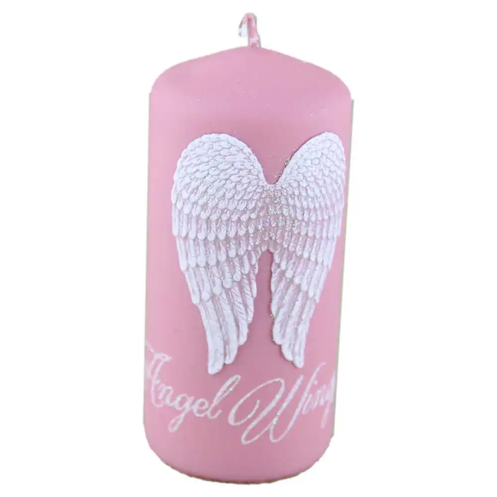 Lumanare de Craciun Angel Wings 6x13 CM Lumanare de Craciun Angel Wings 6x13 CM