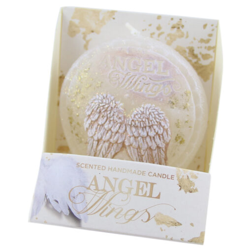 Lumanare de Craciun parfumat Angel Wings dysk 8 CM