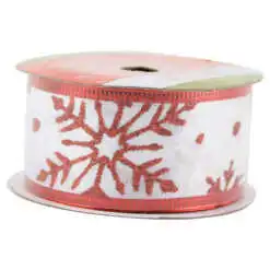 Rola panglica decorativa cu sclipici 4 cm x 2.7 m - Culori variate