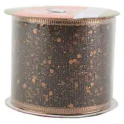 Rola panglica decorativa cu sclipici 6 cm x 2.7 m - Culori variate