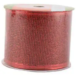 Rola panglica decorativa cu sclipici 6 cm x 2.7 m - Culori variate