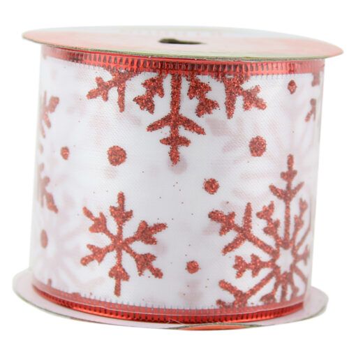 Rola panglica decorativa cu sclipici 6 cm x 2.7 m - Culori variate