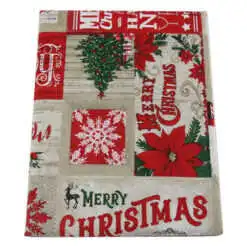 Fata de masa Craciun din bumbac 140 CM