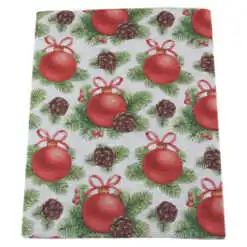 Fata de masa Craciun din bumbac 140 CM