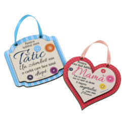 Magnet frigider personalizat din lemn 9 CM - Pret/Bucata