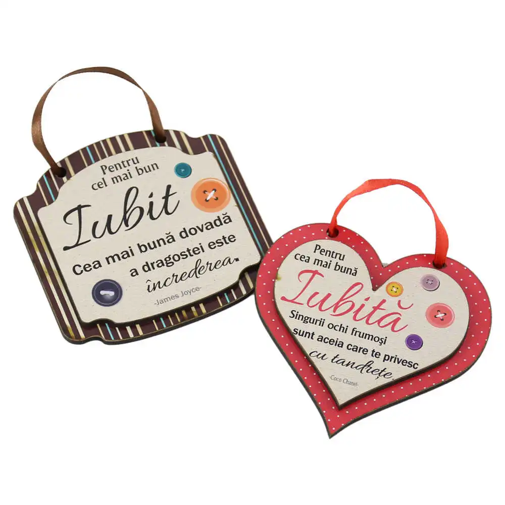 Magnet frigider personalizat din lemn 9 CM - Pret/Bucata