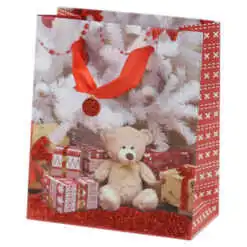 Punga cadou Craciun 12x14 CM