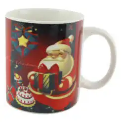 Cana ceramica de Craciun