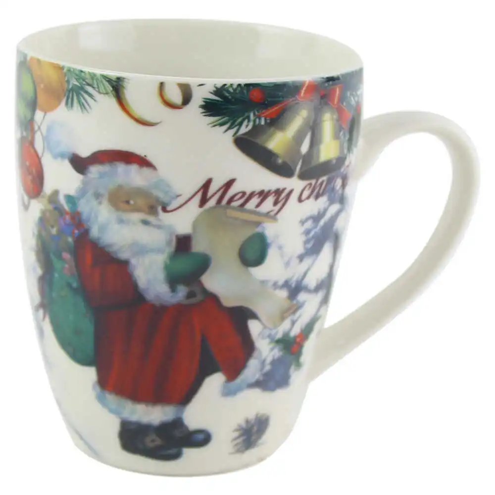Cana ceramica de Craciun "Merry Christmas!"