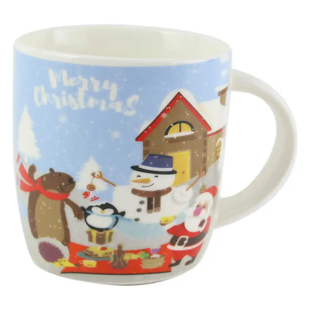 Cana ceramica de Craciun "Merry Christmas!"