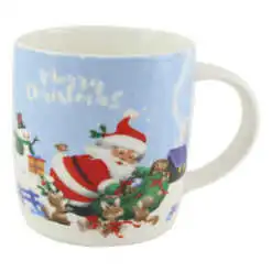 Cana ceramica de Craciun