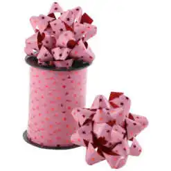 Set 2 fundite si o rola de panglica